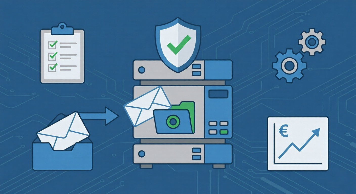 GoBD-konforme E-Mail-Archivierung
